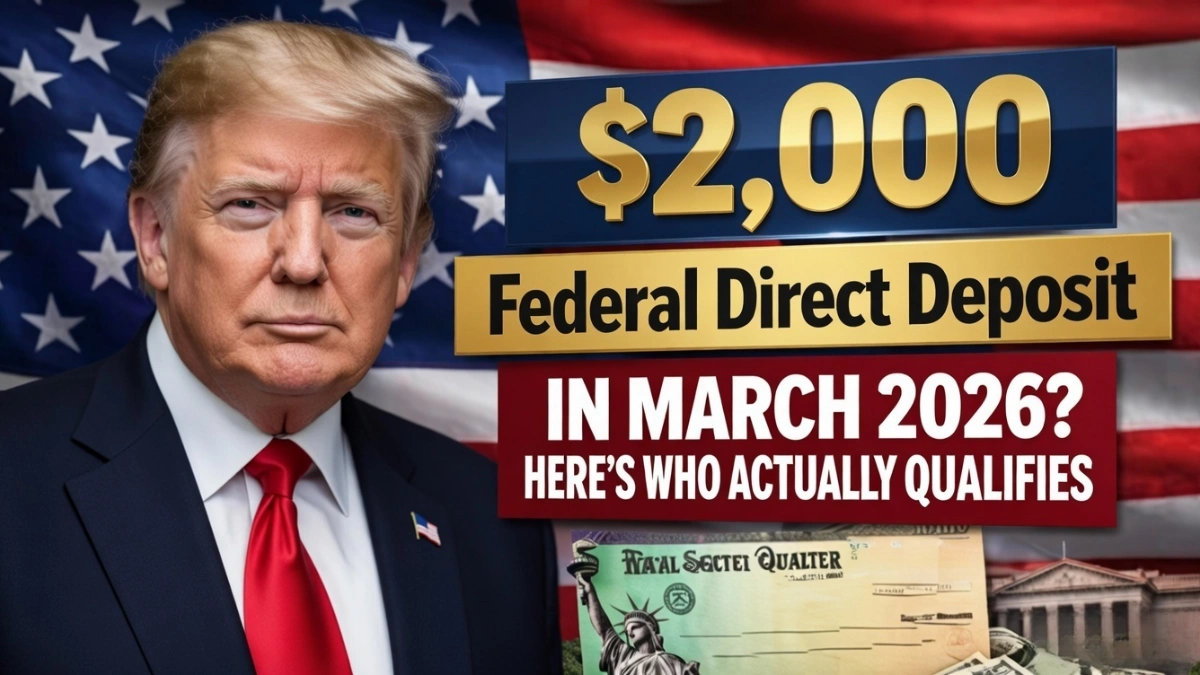 $2000 federal direct deposit 2026