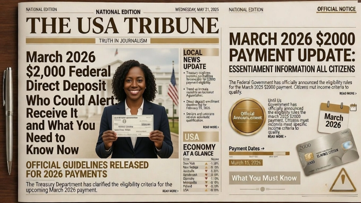 $2000 federal direct deposit