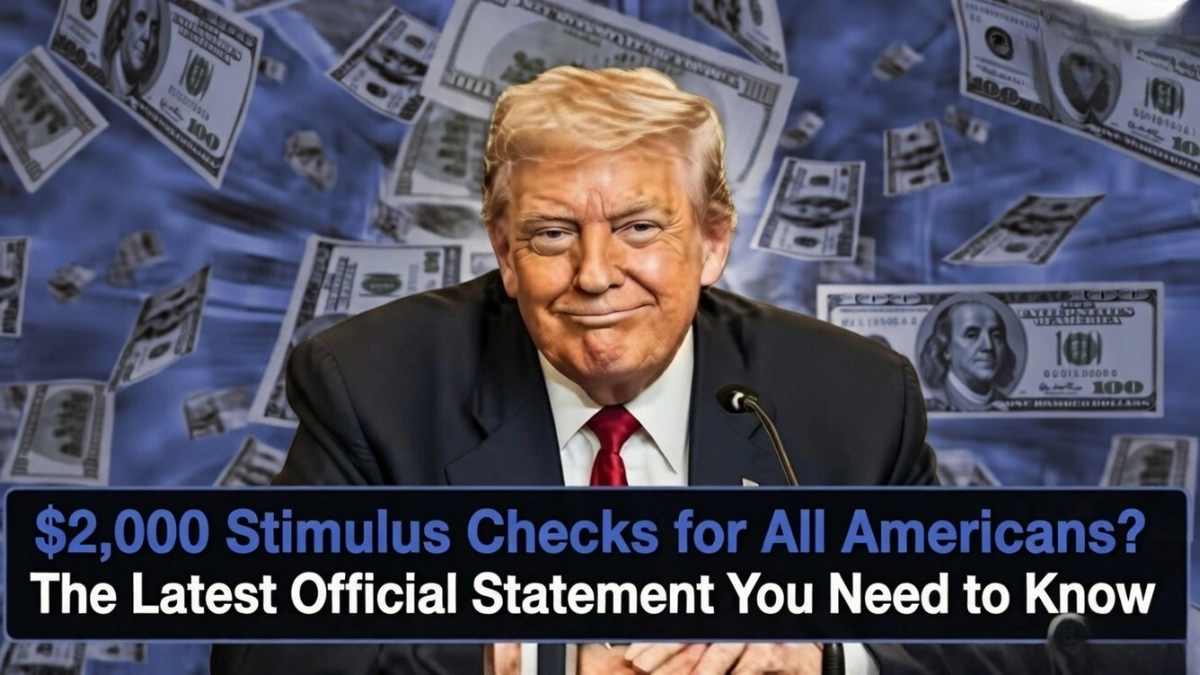 $2000 stimulus check update