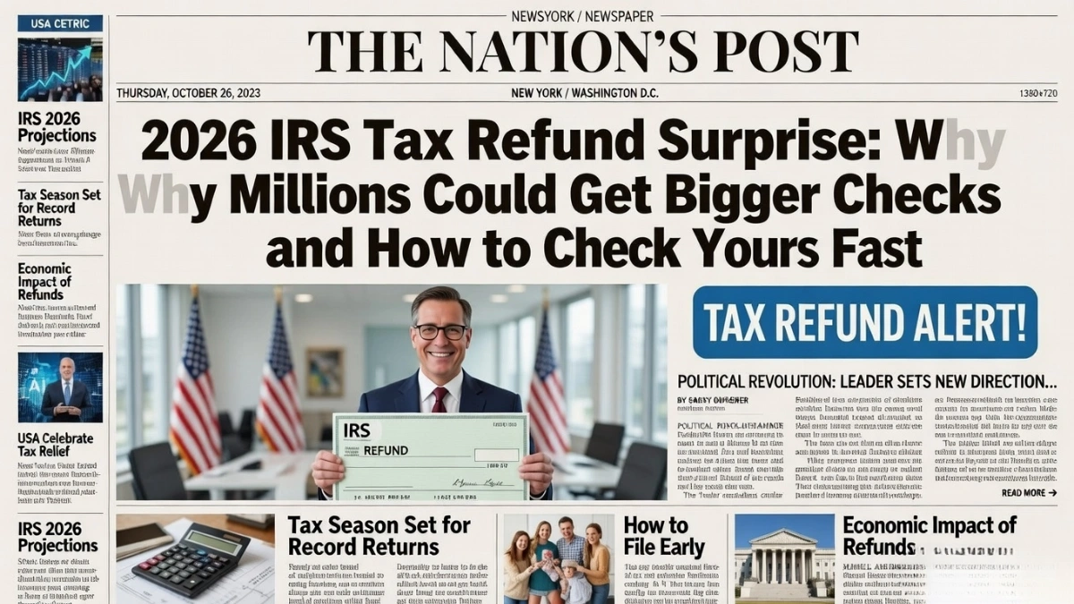 2026 IRS tax refund