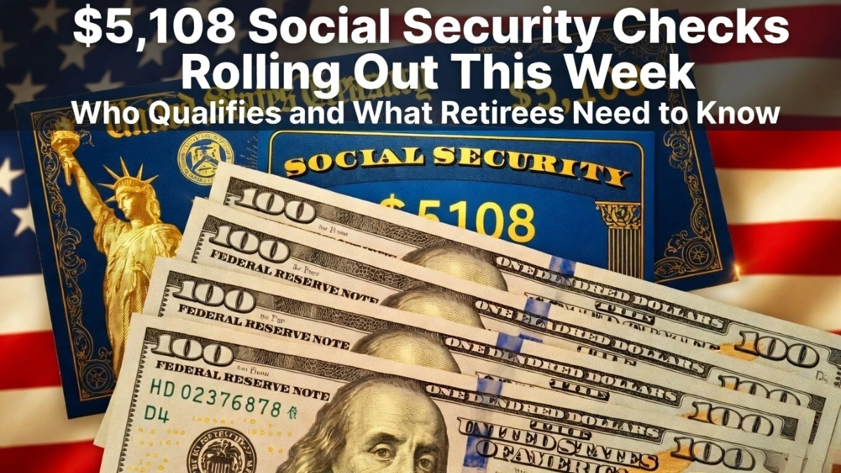 $5108 Social Security checks