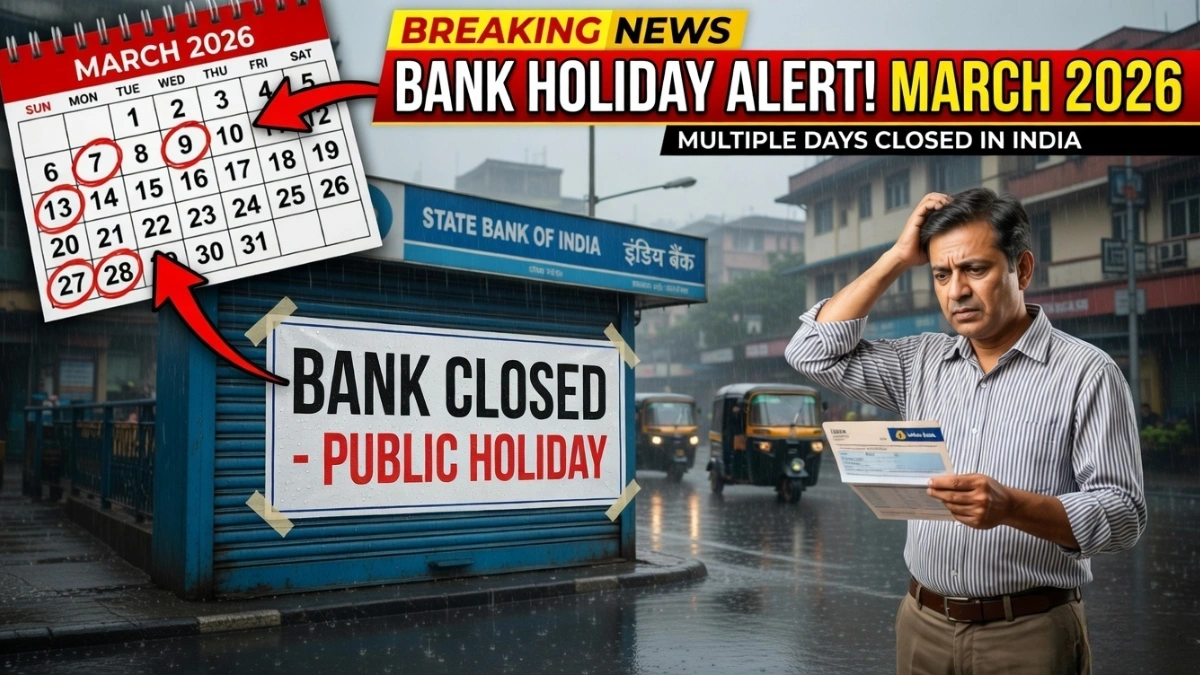 Bank Holidays in March 2026