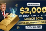 March 2026 IRS alert