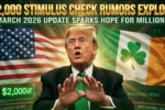 March 2026 stimulus rumors