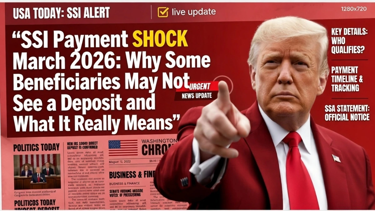 SSI deposit dates 2026