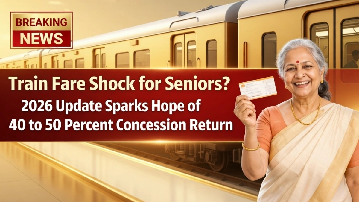 Senior Citizen Train Concession