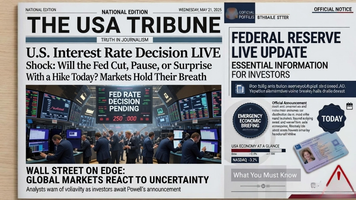 US interest rate decision
