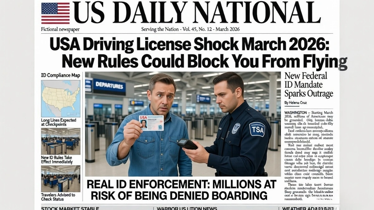 USA driving license changes 2026