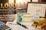march 2026 stimulus