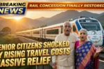 senior citizen rail concession