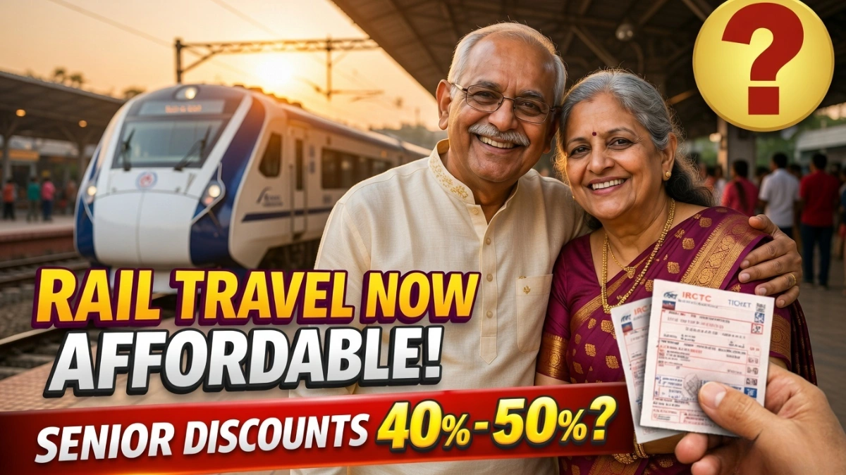 senior citizen railway concession