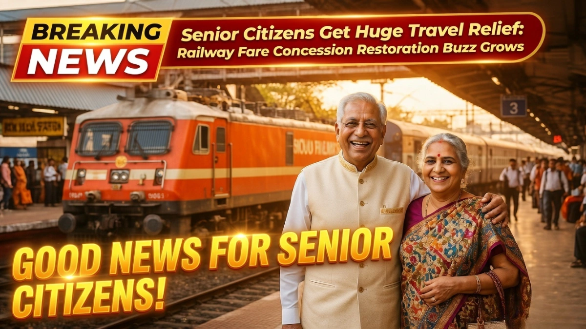 senior citizen railway concession
